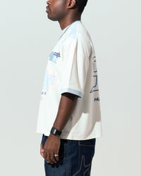 Loiter Tournament Jersey Off White/Blue