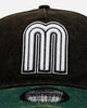 New Era Mexico National Baseball Team 'Washed Green 2.0' 9FORTY A-Frame Snapback Black/Green