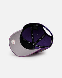 New Era Atlanta Braves 'Washed Purple' 9FORTY A-Frame Snapback Washed Purple