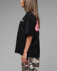 Loiter Jet Stream Chenille T-Shirt Black