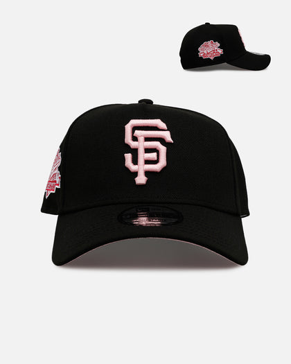New Era San Francisco Giants 'Black And Pink' 9FORTY A-Frame Snapback Black/Pink