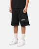 Saint Morta Gothic Layered Sweat Shorts Black