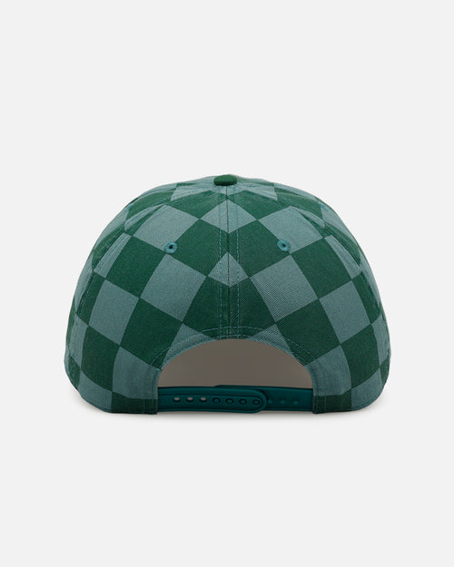 47 Brand Anaheim Ducks 'Checkerboard' 47 Hitch Snapback Green
