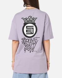S Double Crown Dot T-Shirt Dusty Purple