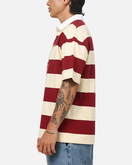Vouseti Vouseti Rugby Polo Shirt Burgundy