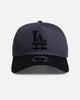 New Era Los Angeles Dodgers 'Graphite Black' 9FORTY A-Frame Snapback Black/Grey