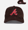 New Era Atlanta Braves 'Walnut Cord' 9FORTY A-Frame Snapback Walnut