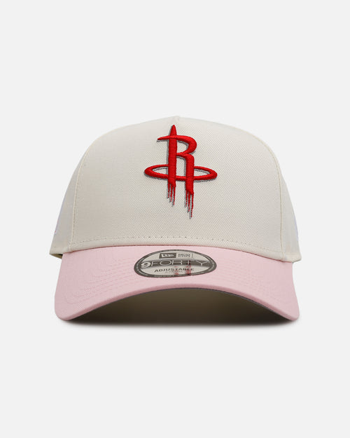 New Era Houston Rockets 'Pink Lemonade' 9FORTY A-Frame Snapback Pink/Yellow