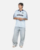 Adidas Collared Goalie Jersey T-Shirt Light Blue