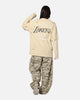 Mitchell & Ness Los Angeles Lakers Chromed Mock Long Sleeve T-Shirt Khaki