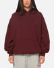 Ed Hardy Sacred Heart Hoodie Burgundy