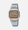 Casio A158WEA-9D Watch Silver/Bronze