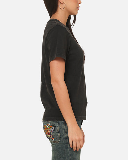 Ed Hardy Blaze T-Shirt Black