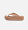 Crocs Women's Getaway Platform Flip Chocolate