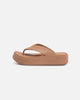 Crocs Women's Getaway Platform Flip Chocolate
