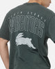 Bleacher Athletic South Sydney Rabbitohs NRL Attrition Washed T-Shirt Green