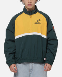 Mitchell & Ness Wallabies Spray Jacket Emerald Green