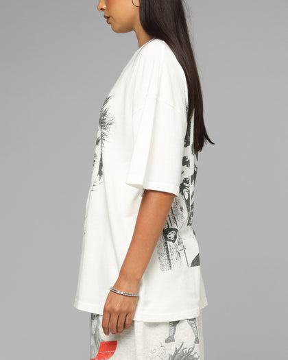 Loiter Born Again T-Shirt Off White