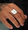 Saint Morta SM Signature Ring White Gold