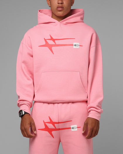 Loiter Hybrid Premium Hoodie Pink