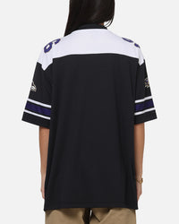 Majestic Athletic Baltimore Ravens Glenver Mesh Oversized T-Shirt Black