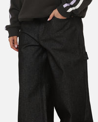 Carre Baggy Carpenter Jeans Raw Black