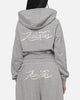 GFX Zip Track Top Medium Grey Heather