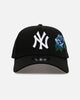New Era New York Yankees 'Blue Rose' 9FORTY A-Frame Snapback Black/Blue
