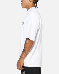 Saint Morta Serenity Mock Neck T-Shirt White