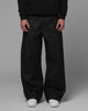 Loiter Selvedge Denim Boot Cut Jeans Black