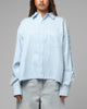 Loiter Pearl Button Up Shirt Blue Stripe
