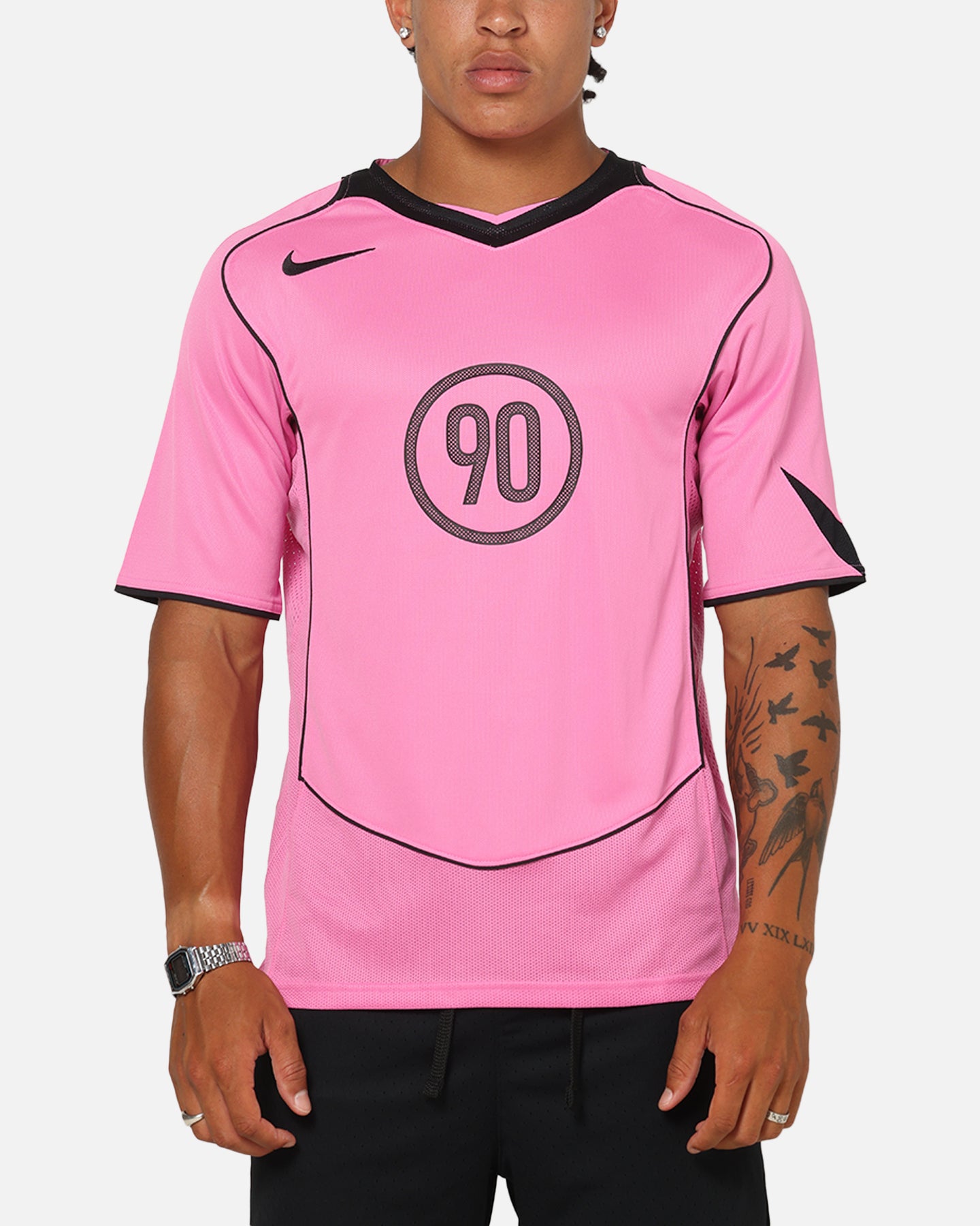 Nike Total 90 Soccer T-Shirt Playful Pink/Black | Culture Kings