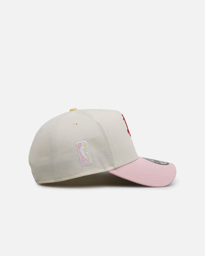 New Era Houston Rockets 'Pink Lemonade' 9FORTY A-Frame Snapback Pink/Yellow