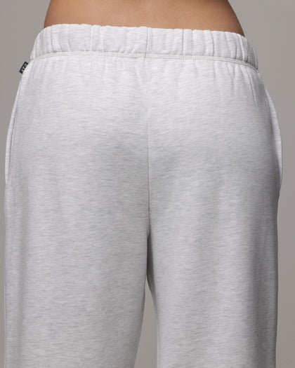 American Thrift Women's Straight Leg Trackpants Grey Heather