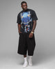 Loiter x Sonic The Hedgehog Pleated Shorts Black