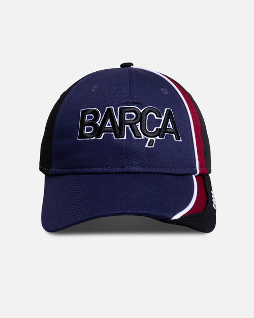 New Era FC Barcelona 'Moto Unstructured' 9TWENTY Strapback Navy