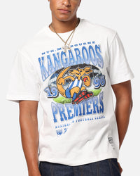 Mitchell & Ness North Melbourne Kangaroos Mascot T-Shirt Vintage White