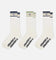 S Double Stripe S-Dot Crew Socks 3 Pack Multi