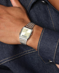 Casio AQ230A-9A Watch Silver