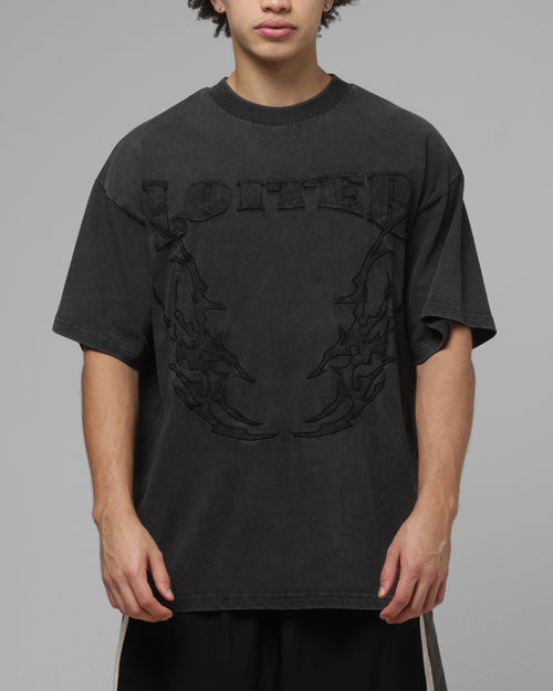 Loiter Cyber T-Shirt Black