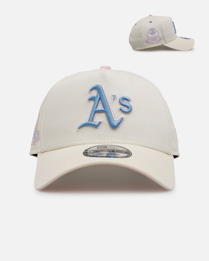 New Era Oakland Athletics 'Pastel' 9FORTY A-Frame Snapback Chrome White