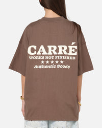 Carre Pocket T-Shirt Brown