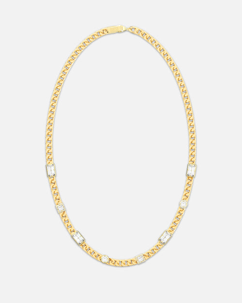 Guess Mainline Barrio 21" Supremo Gold Chain Necklace Gold