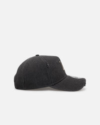 New Era Los Angeles Dodgers 'Patent Leather' 9FORTY A-Frame Strapback Washed Black