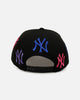 New Era New York Yankees 'Dancing Logos' 9FORTY A-Frame Snapback Black