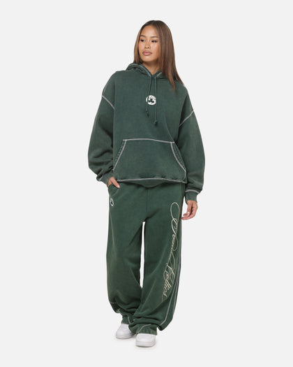 Mitchell & Ness Boston Celtics Star Script Relaxed Track Pants Pine Green