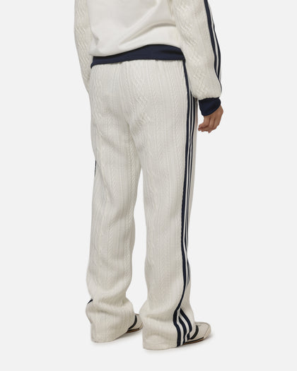 Adidas Women's Knit Classic Track Trousers Off White