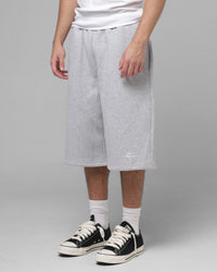 Loiter Ultra Hybrid Fleece Shorts Grey Marle