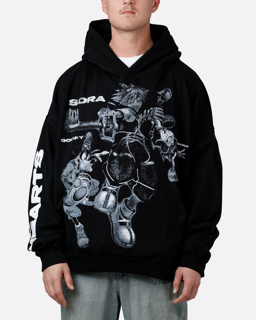 73Studio Disney Kingdom Hearts Gang Premium Hoodie Black