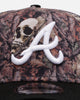 New Era Atlanta Braves 'Camo Skulls' 9FORTY A-Frame Snapback Camo